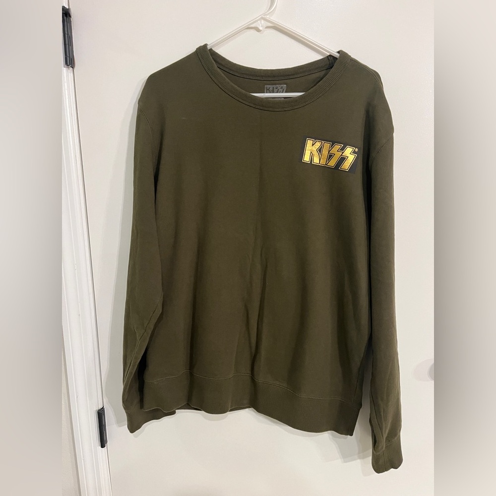 Men’s size 105cm or large Kiss X Top Ten Grailed Sweatshirt